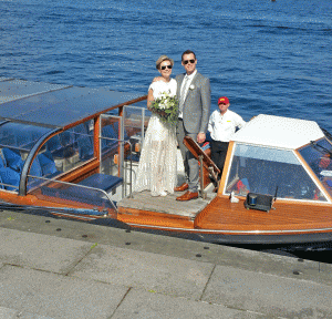 Svein og Monica  - de nygifte