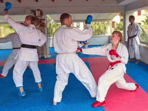 Tilde og sensei Jørn Ove Hansen